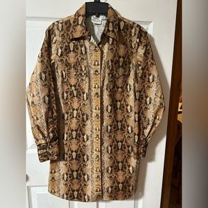 CowGirl Justice Snake Skin Dress - Small